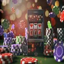 Colorful slot machine reels from jilihh online slots collection